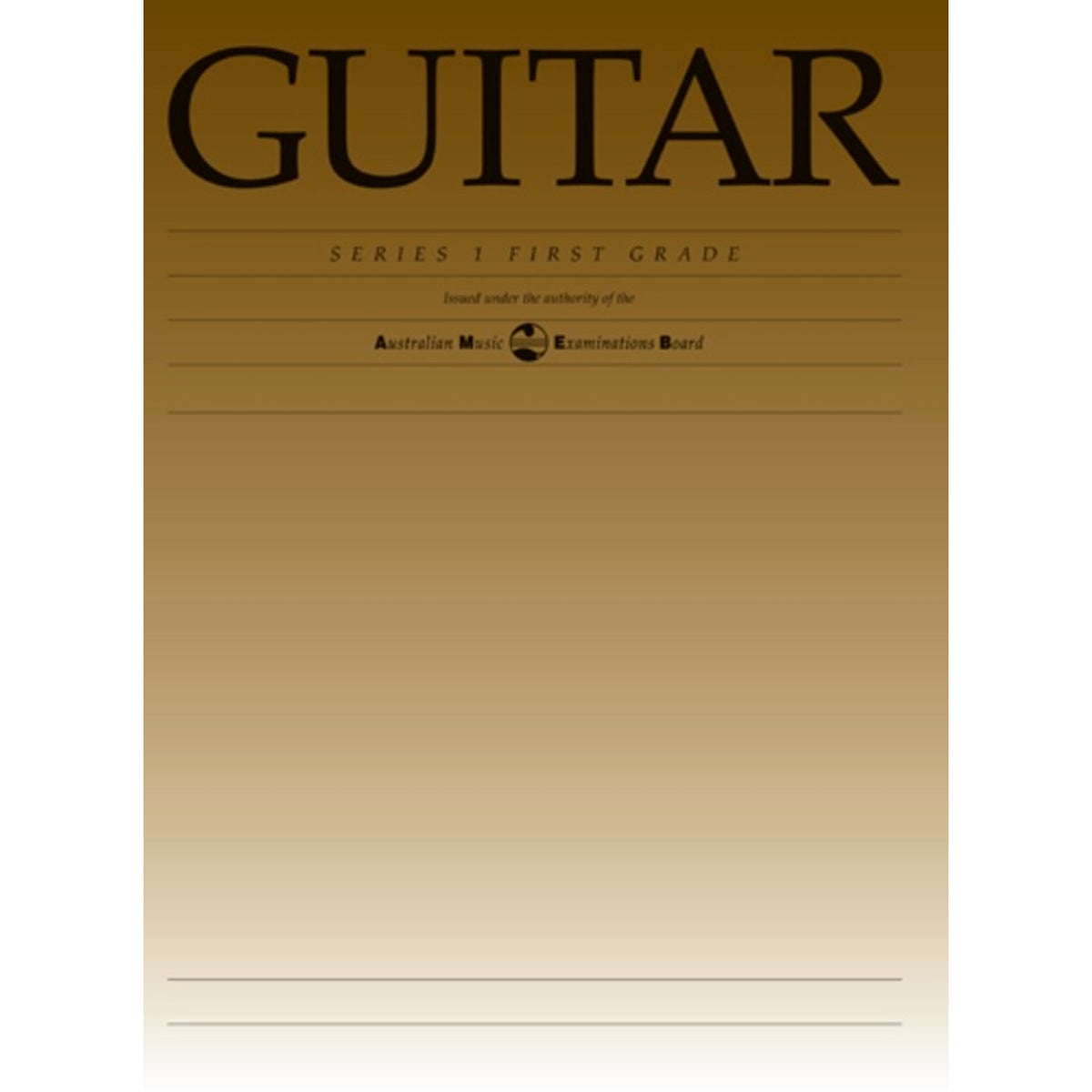 AMEB Classical Guitar Series 1 Grade 1