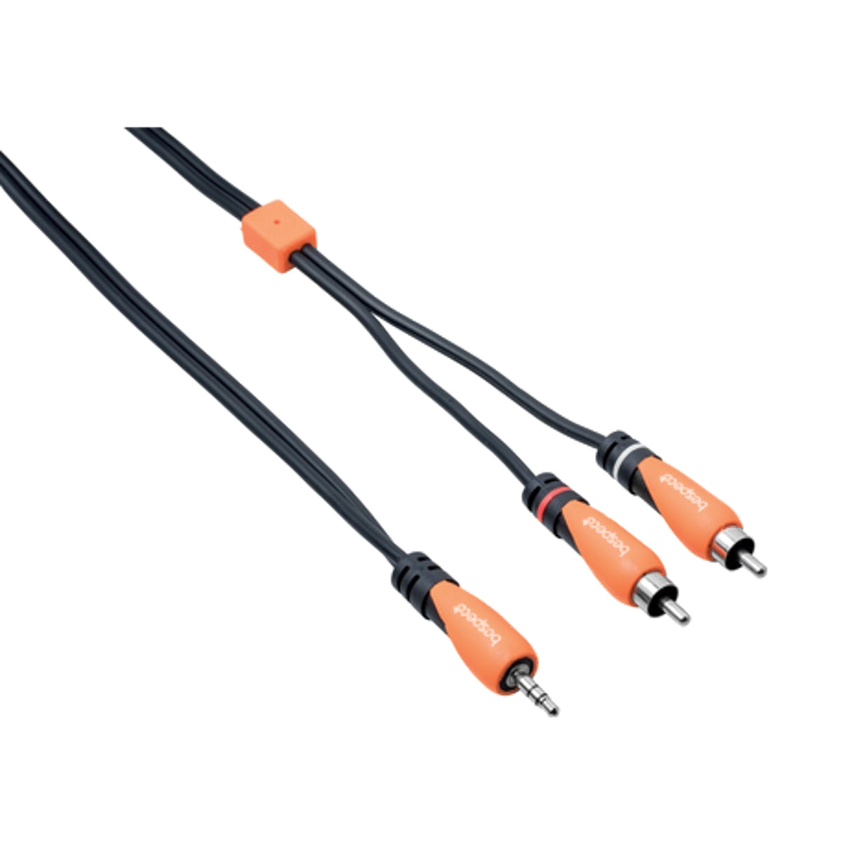 Bespeco SLYMSR300 TRS 3.5mm to 2x RCA 3m Interlink Cable
