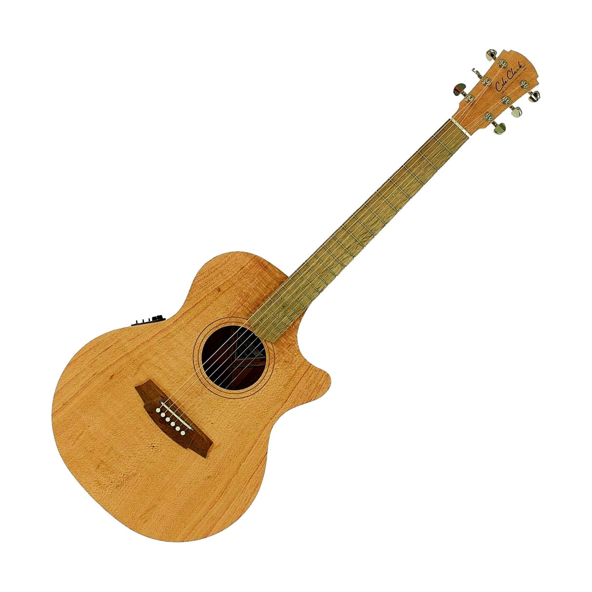 Cole Clark AN1EC-SSO Angel 1 Acoustic Electric Guitar Silky Oak