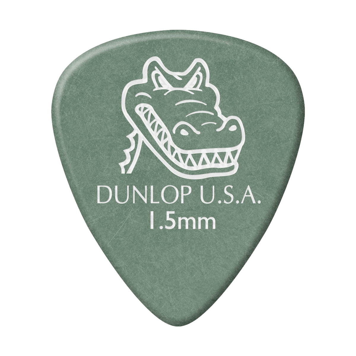 Dunlop Gator Grip 1.5mm Gauge Guitar Pick Green
