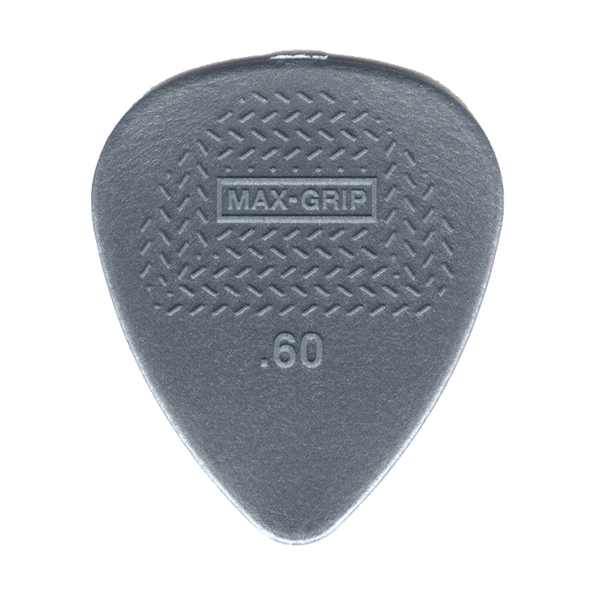 Dunlop Max Grip Nylon 0.60mm Gauge Grey Guitar Pick