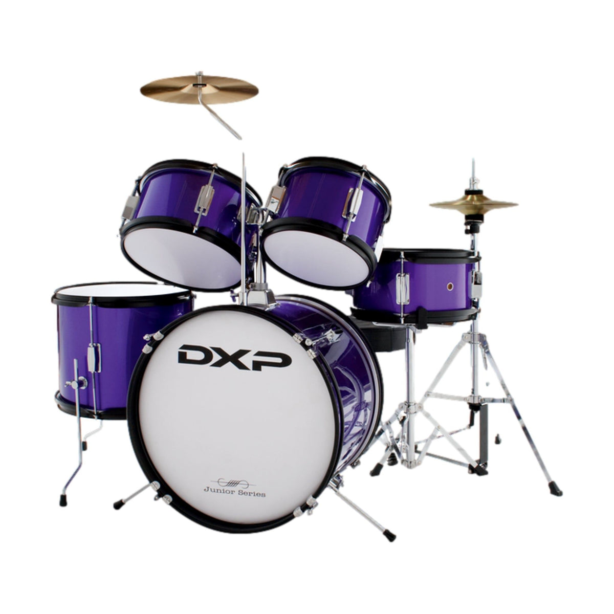 DXP Junior Series 5-Piece Drum Kit Purple