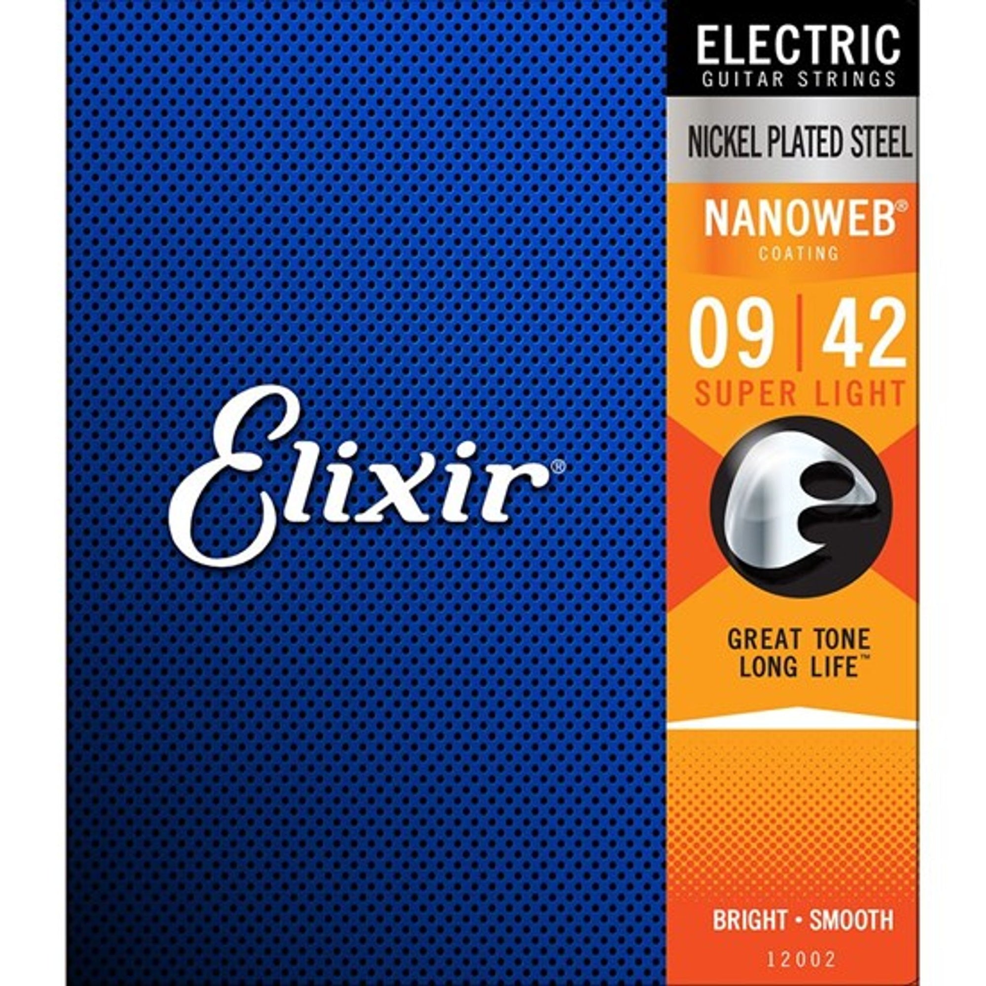 The Elixir 12002 strings are known for their great tone and long life. Elixir strings amp up your guitar’s tone life with the same premium electric guitar strings that experienced players worldwide trust