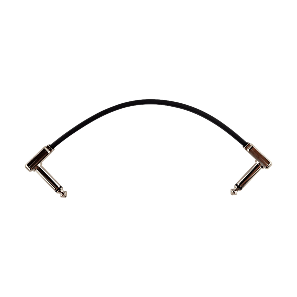 Ernie Ball 6 Inch Flat Ribbon Patch Cable Black