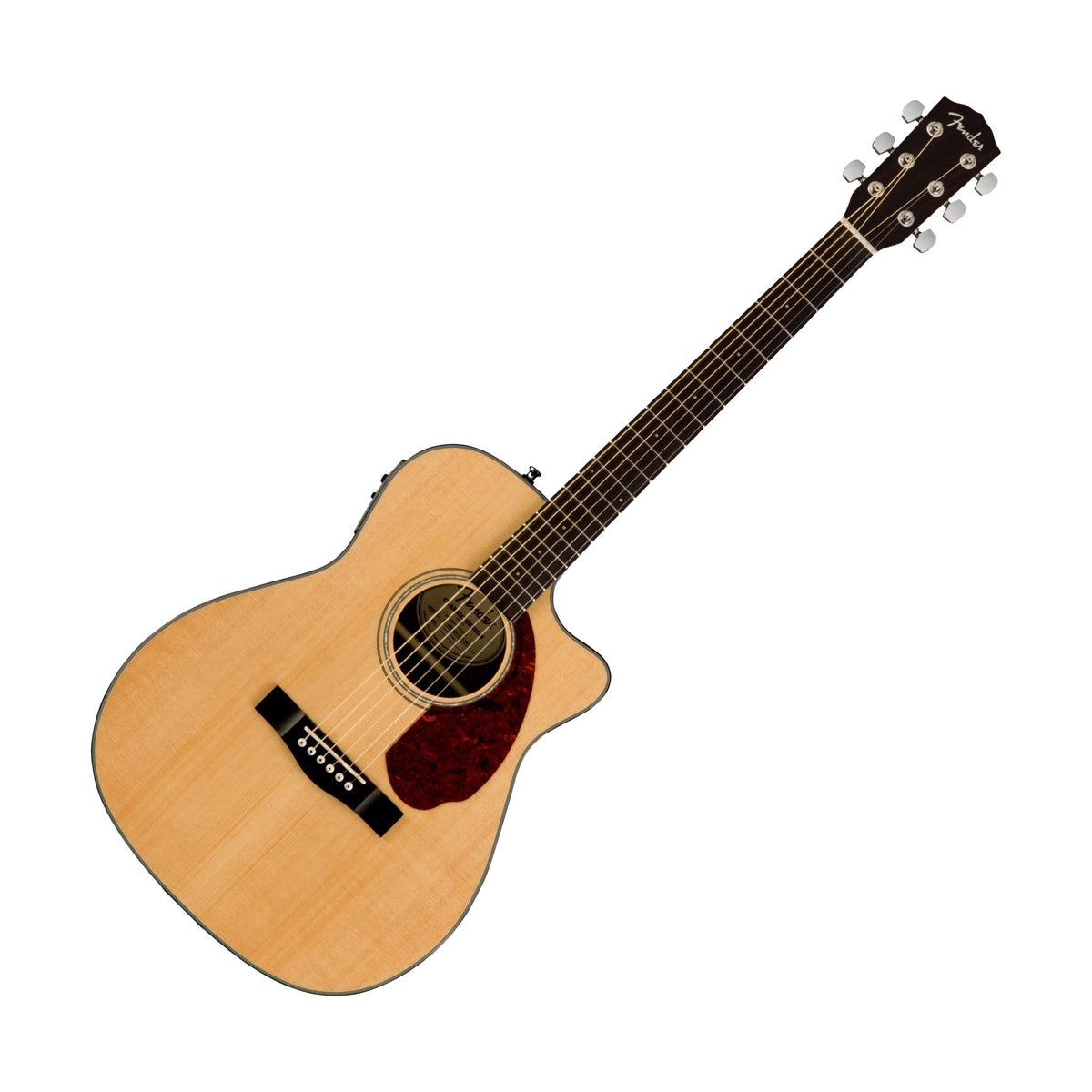 Fender CC-140SCE Concert Acoustic-Electric Guitar with Case