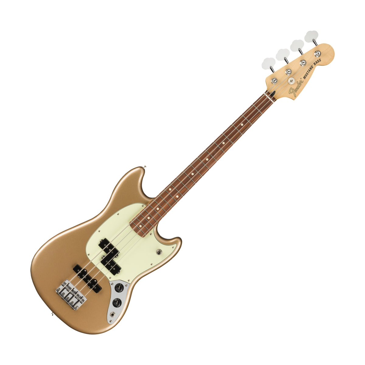 Fender Player Mustang Bass PJ Firemist Gold