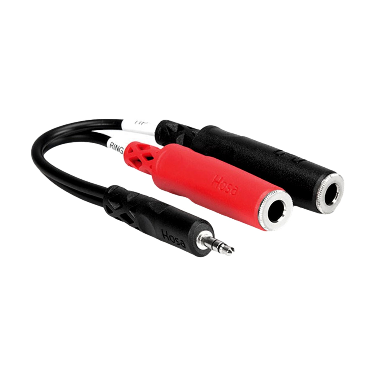 Hosa 3.5mm Male to 2x Mono PH Female Adaptor Cable