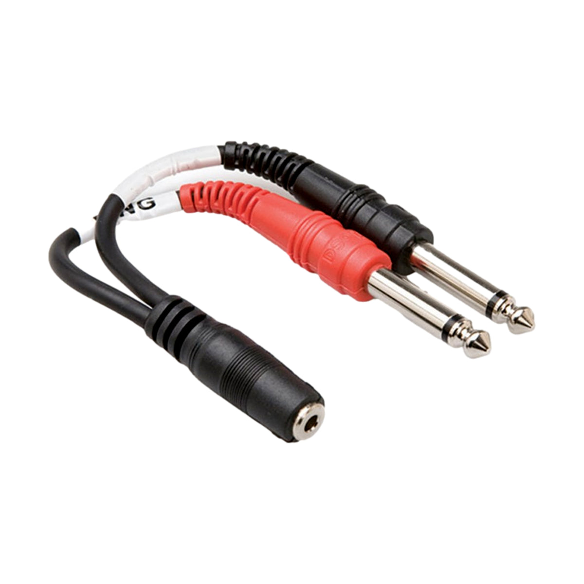 Hosa 3.5mm TRS Female to Dual 1/4 in TS Male Stereo Breakout Adaptor Cable