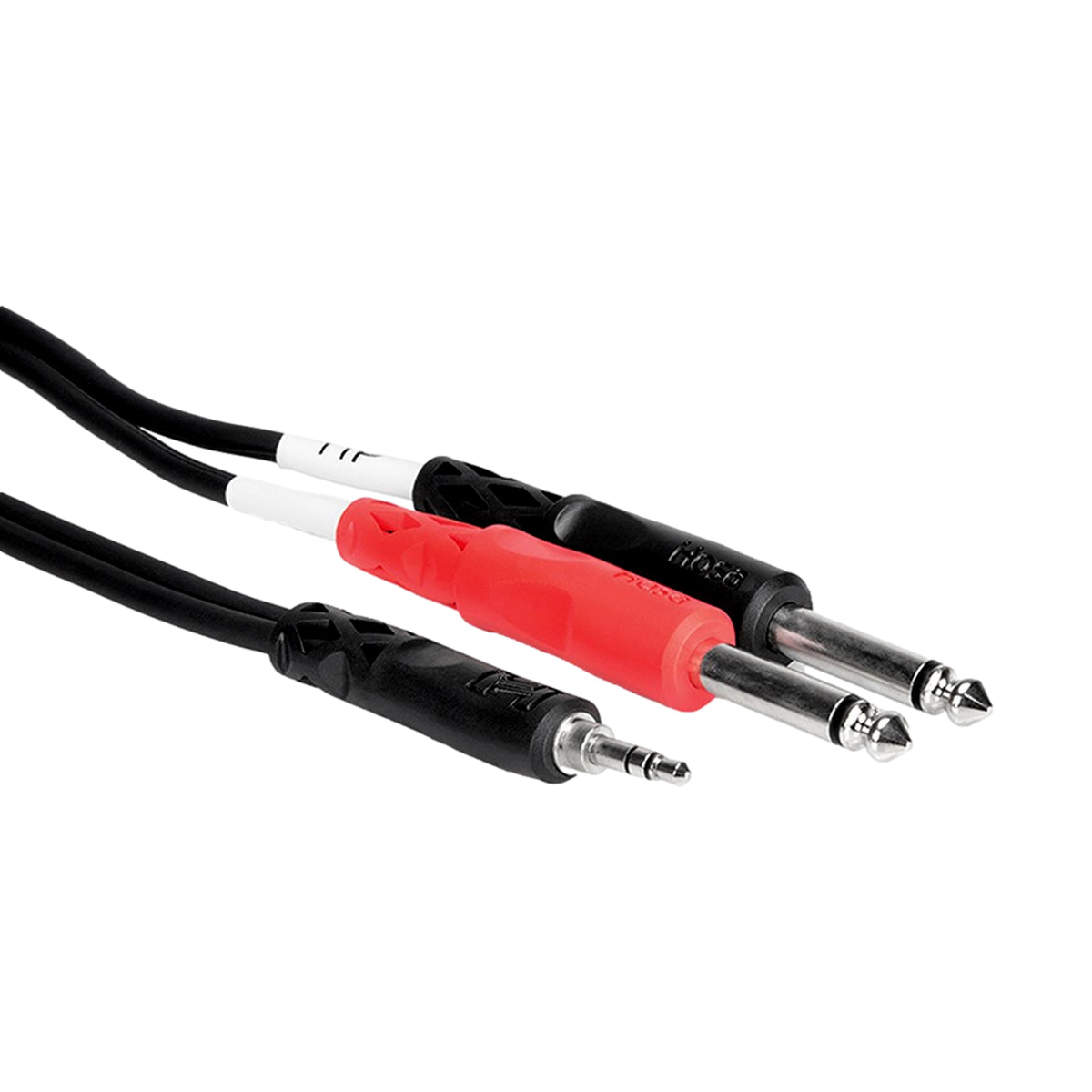 Hosa 3.5mm TRS to Dual 1/4 Inch TS 3ft Stereo Breakout Cable