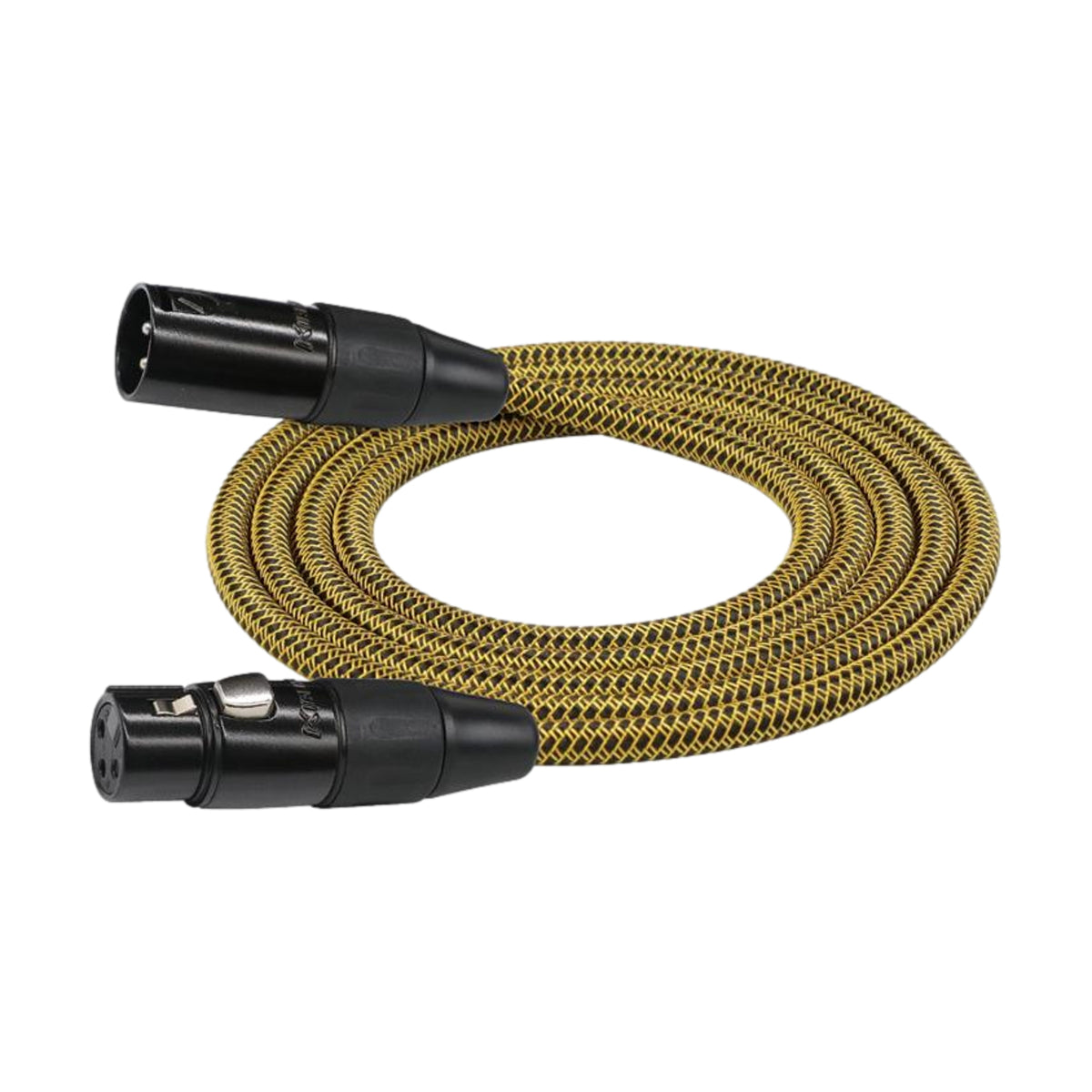 Kirlin 20ft Woven Tweed XLR to XLR Microphone Cable