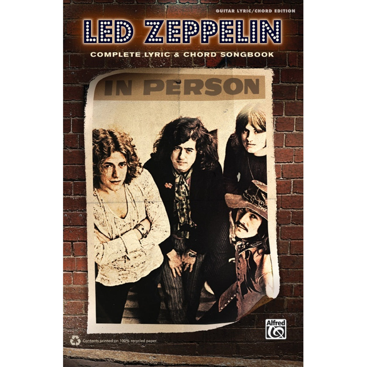 Led Zeppelin Complete Lyric and Chord Songbook