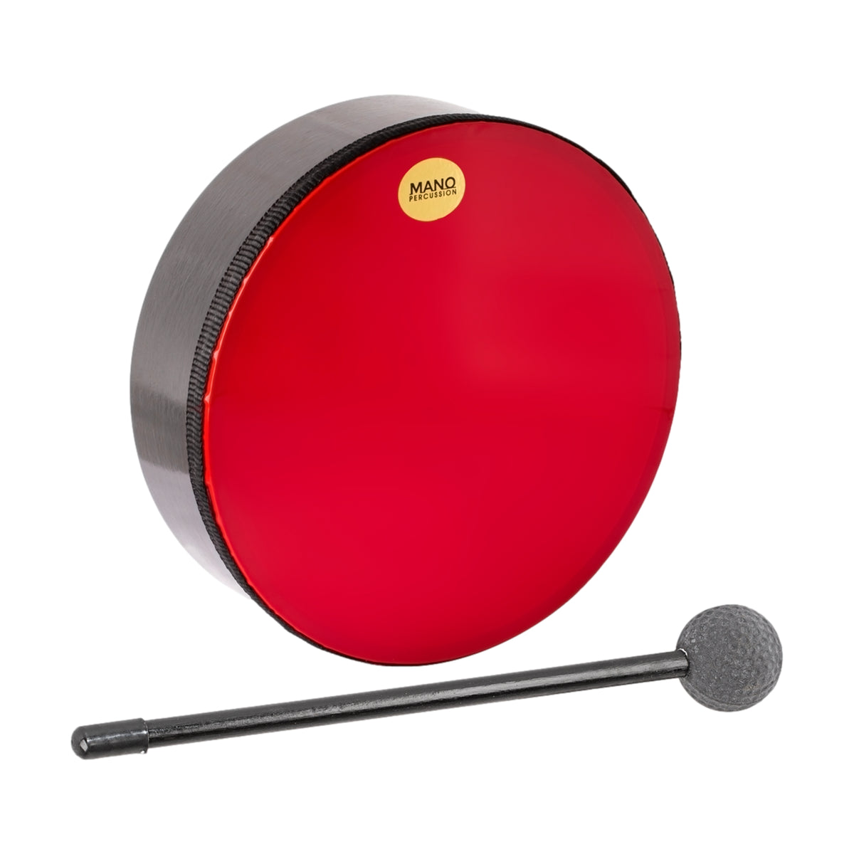 Mano Percussion 8 Inch Hand Drum Red