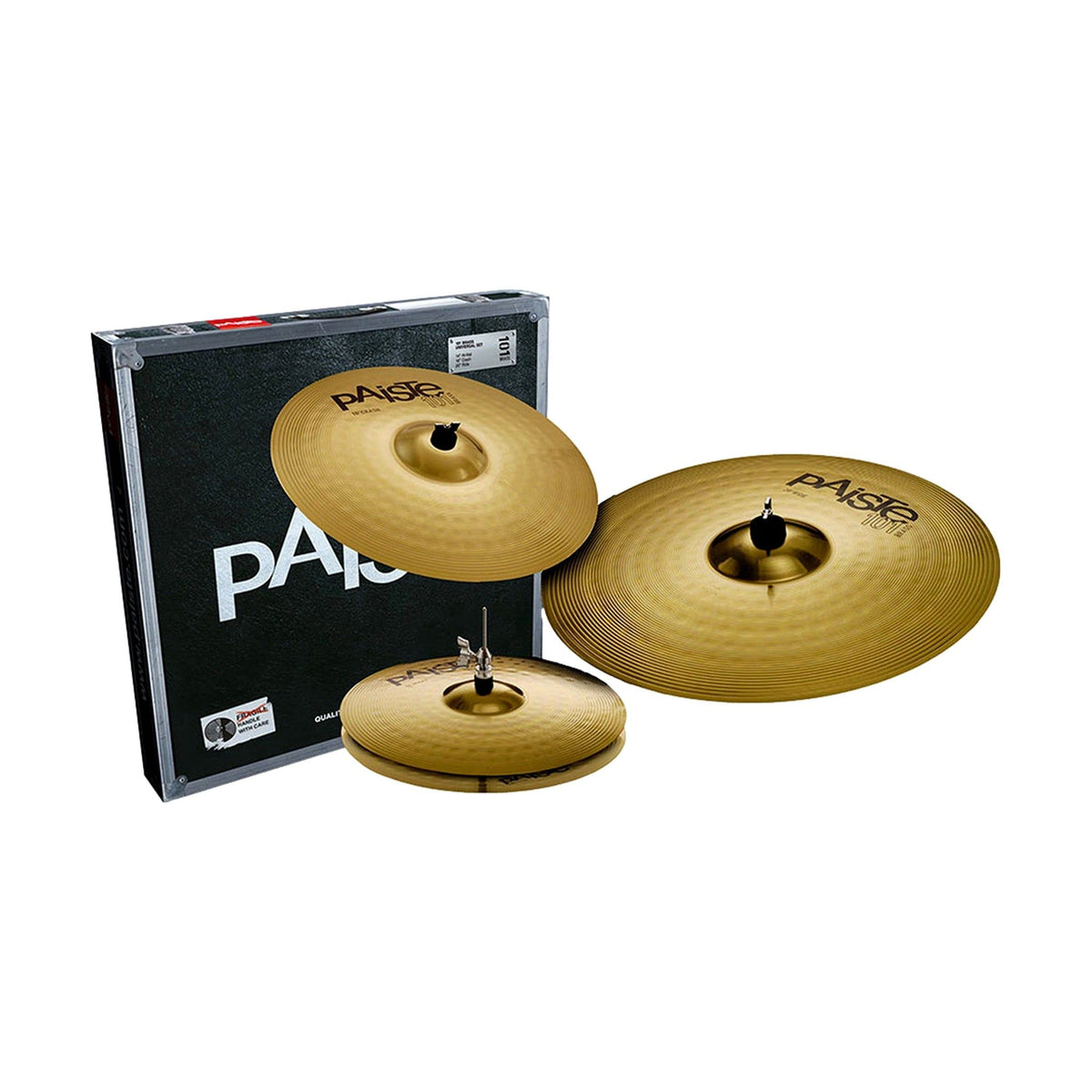 Paiste 101 Cymbal Pack 14in 16in 20in RYD101PK
