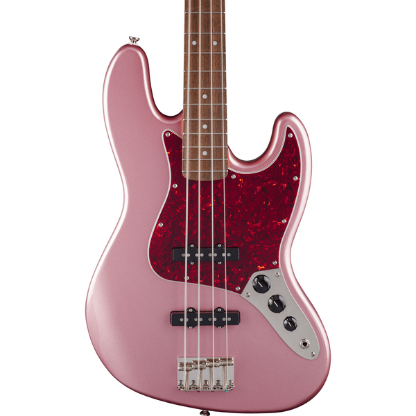 ち*様 Squier Jazz Bass ピンク Squier Limited Edition Classic Vibe 60s Jazz Bass Burgundy Mist