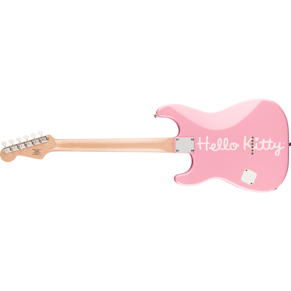 Squier Limited Edition Hello Kitty Stratocaster with Gig Bag Pink