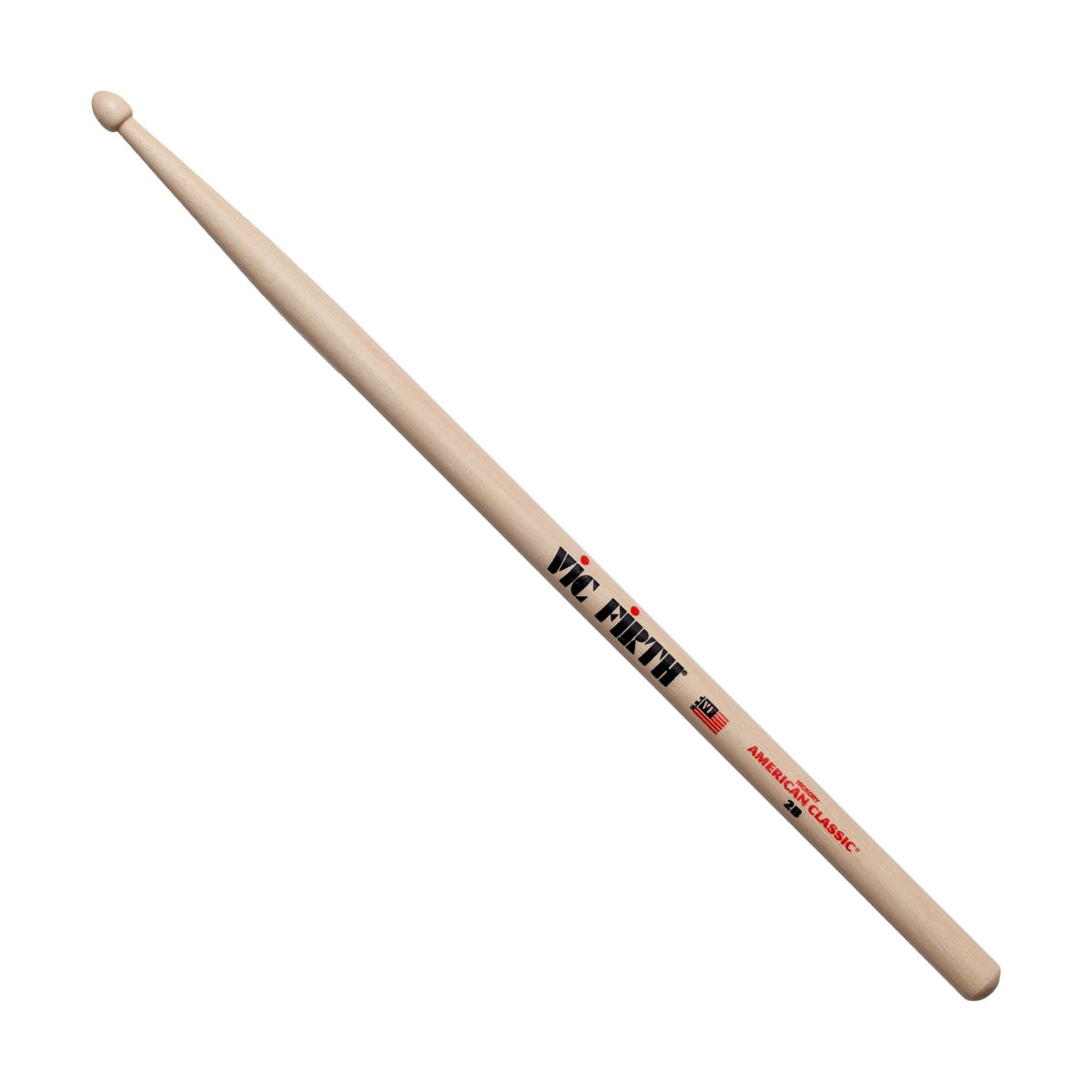 Vic Firth American Classic 2B Drumsticks Wood Tip