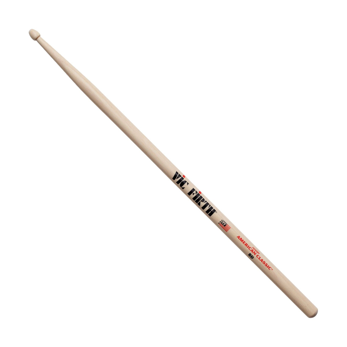 Vic FIrth American Classic 8D Drumsticks Wood Tip
