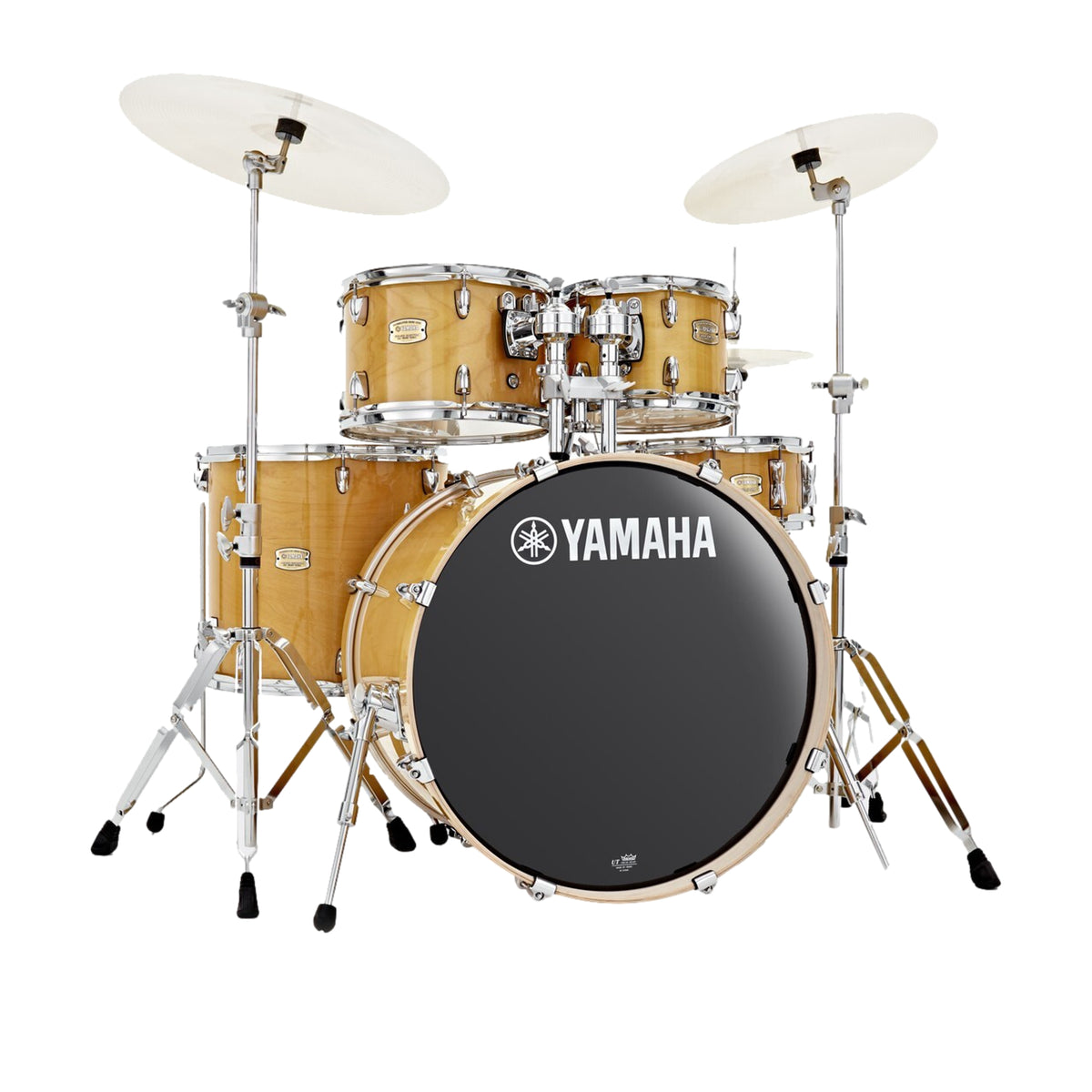 Yamaha Stage Custom Birch Euro Drum Kit Natural Wood