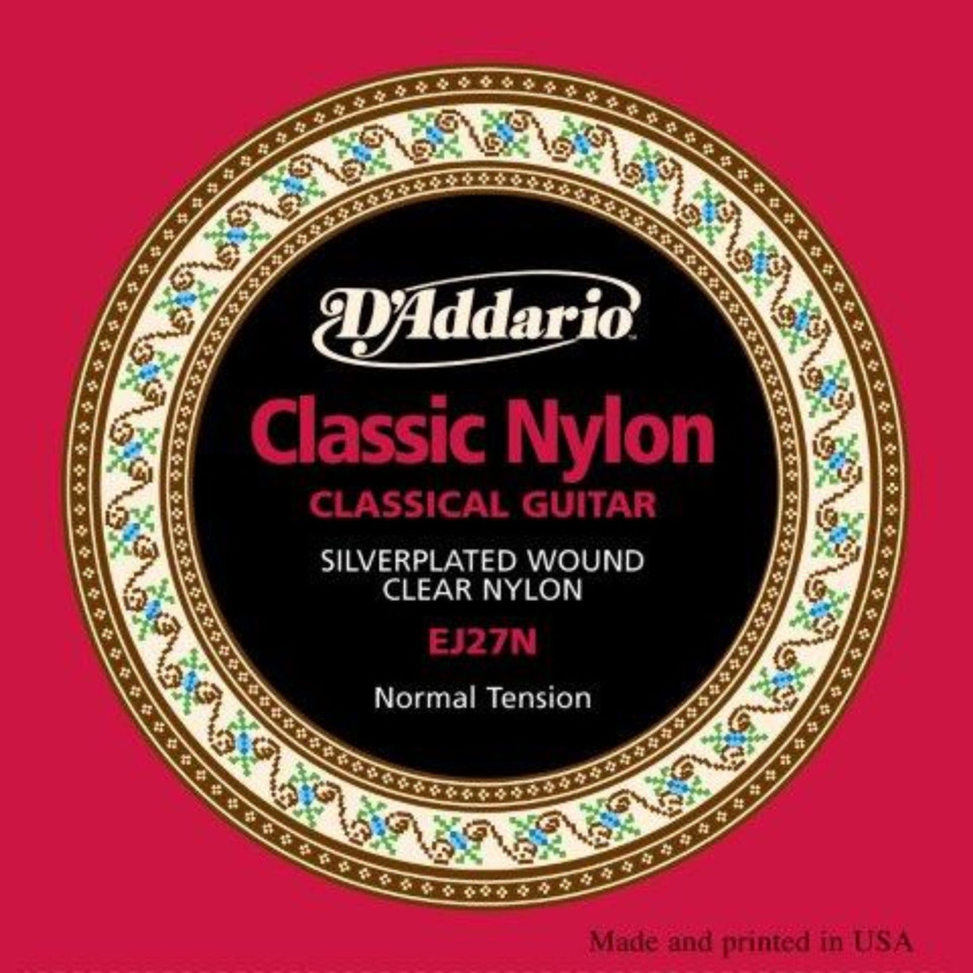 D'Addario EJ46 Classical Guitar String, hard tension, is a popular choice for its rich tone, increased resistance and strong projection.