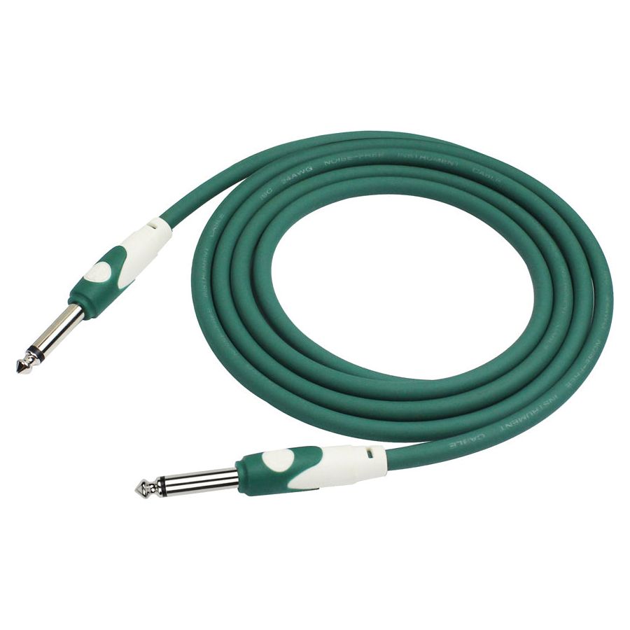Kirlin 20FT Green Guitar Cable
