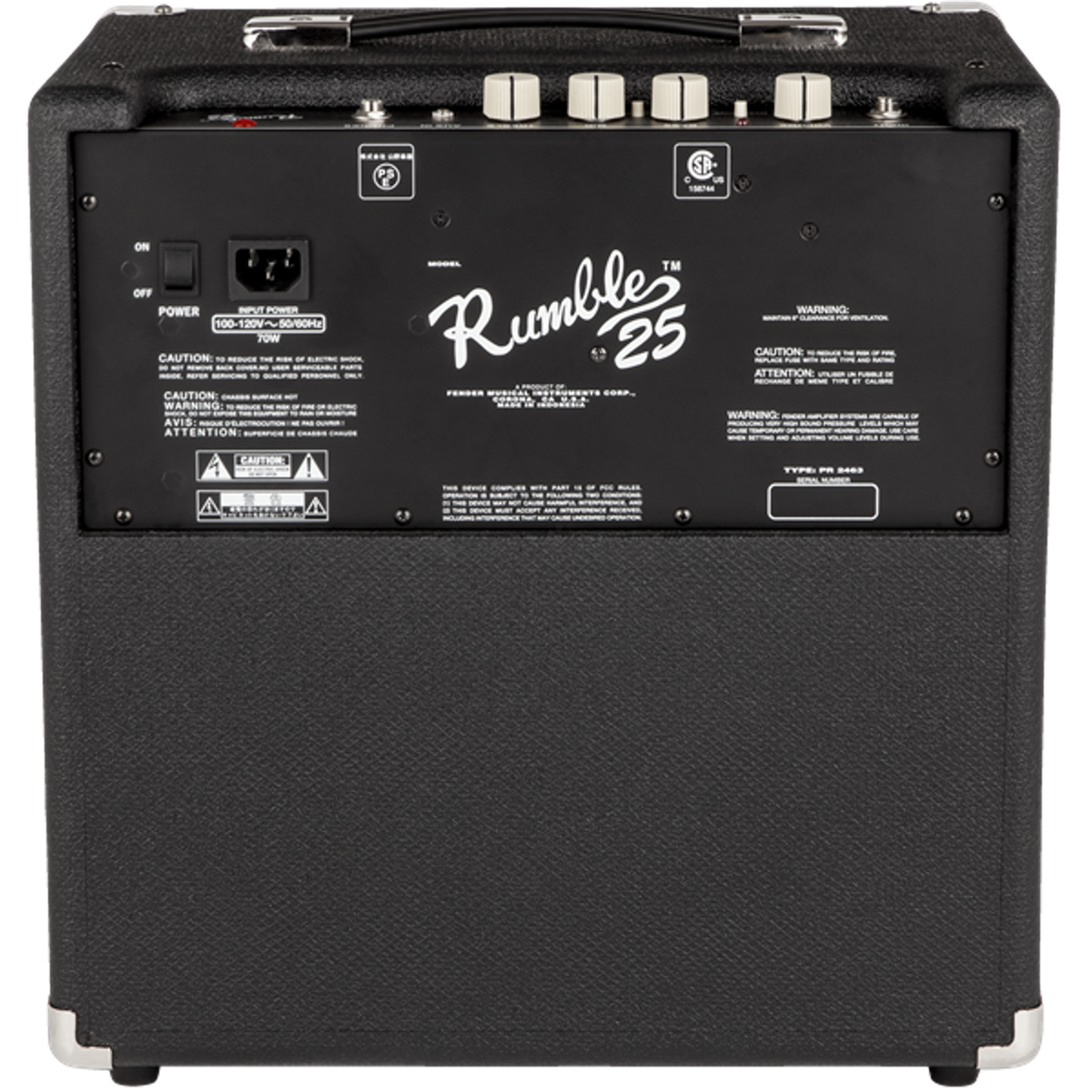 Fender Rumble 25 (V3) Bass Amp