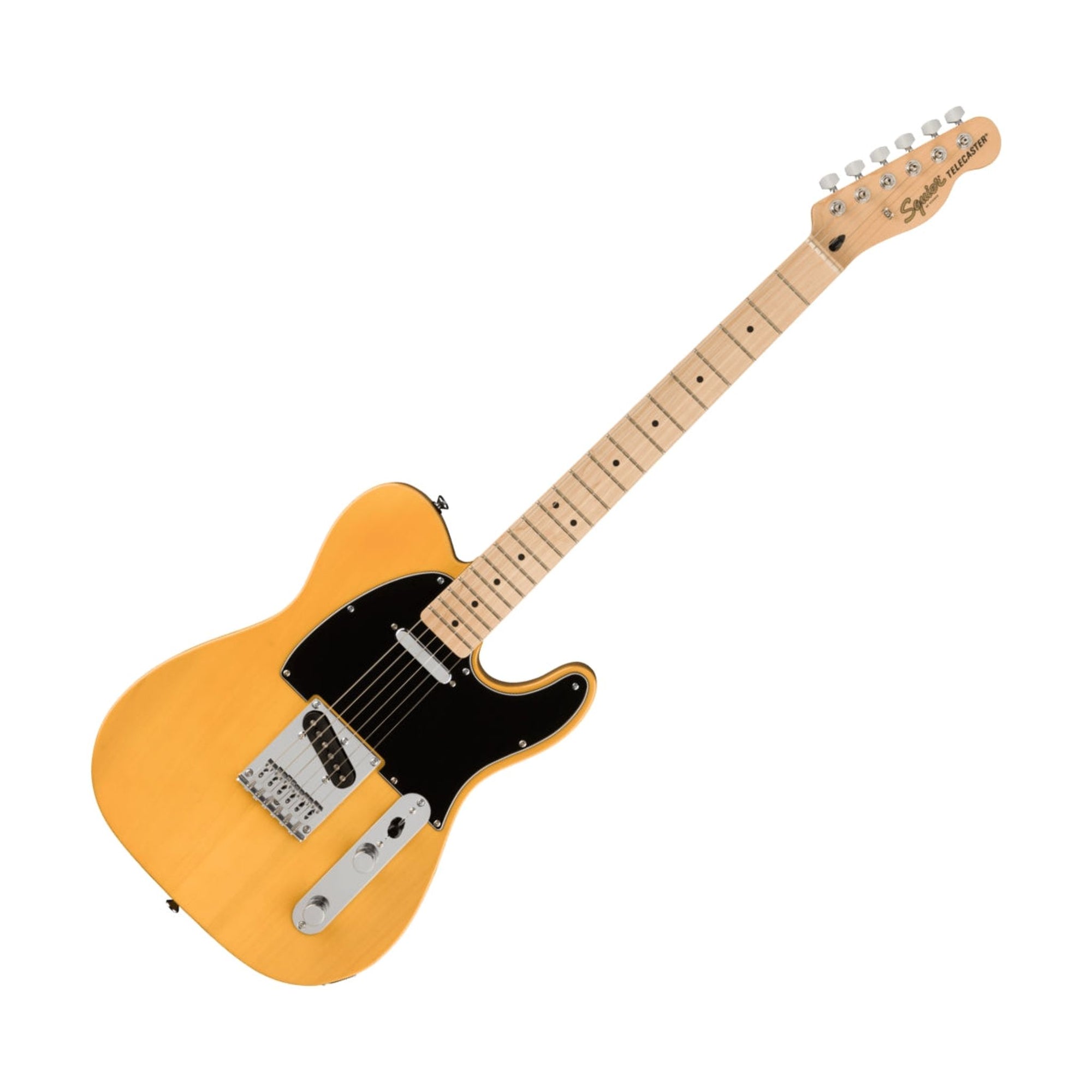 The Fender Squier Telecaster Affinity Series offers a superb gateway into the time-honored Fender family. This Telecaster delivers legendary design and quintessential tone for today’s aspiring guitar hero and is ready to accompany any player at any stage.