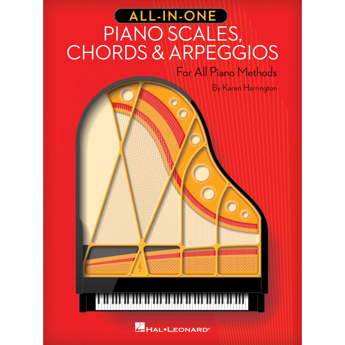 All-in-One Piano Scales, Chords & Arpeggios For All Piano Methods