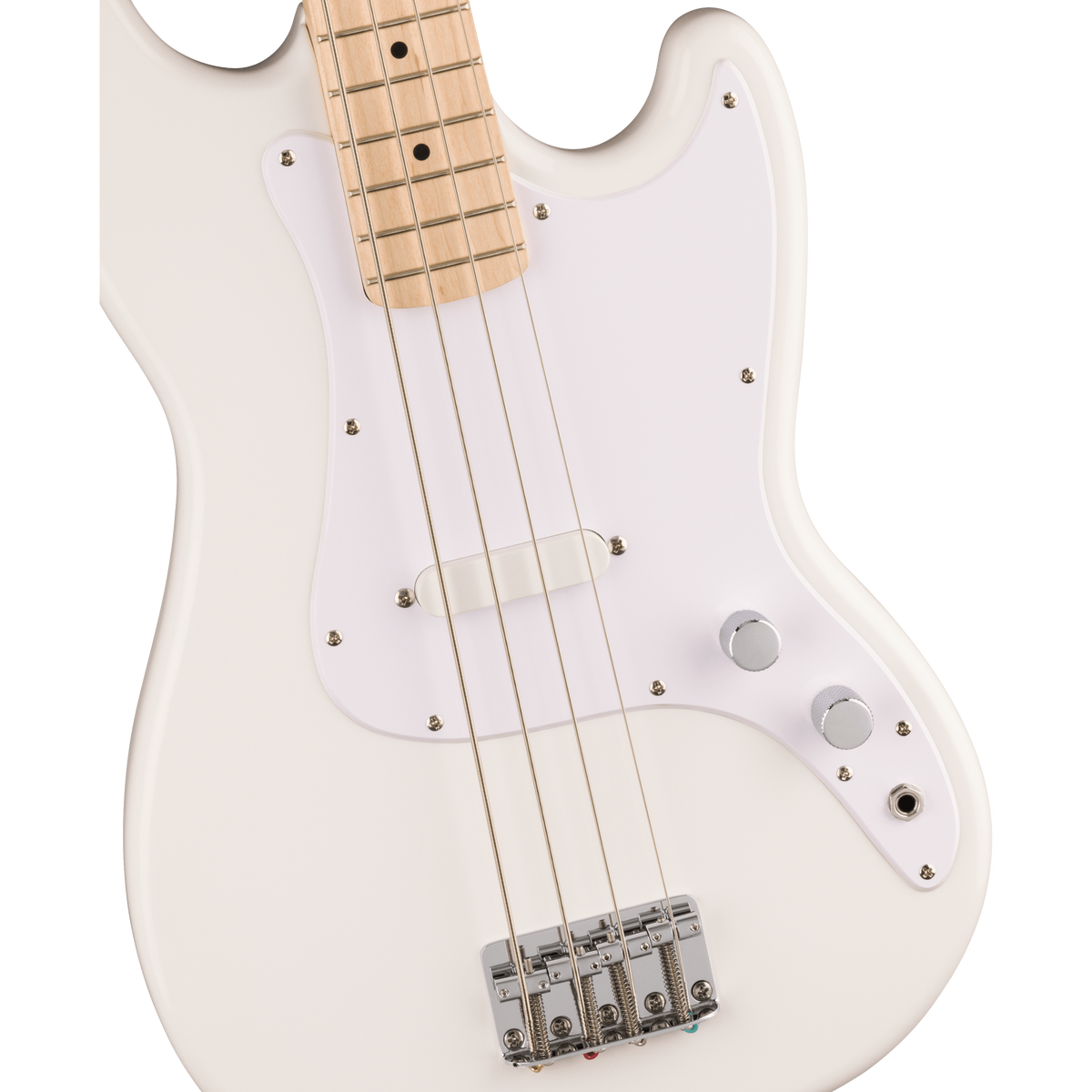 The Fender Squier Sonic Bronco Electric Bass is ready to launch any musical adventure into warp speed, offering iconic Fender style and inspiring tone for players at any stage