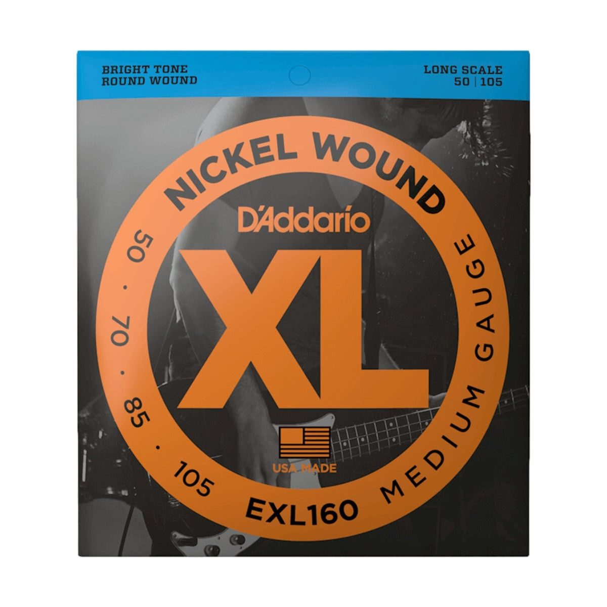 D&#39;Addario 50-105 Medium Long Scale Bass Strings