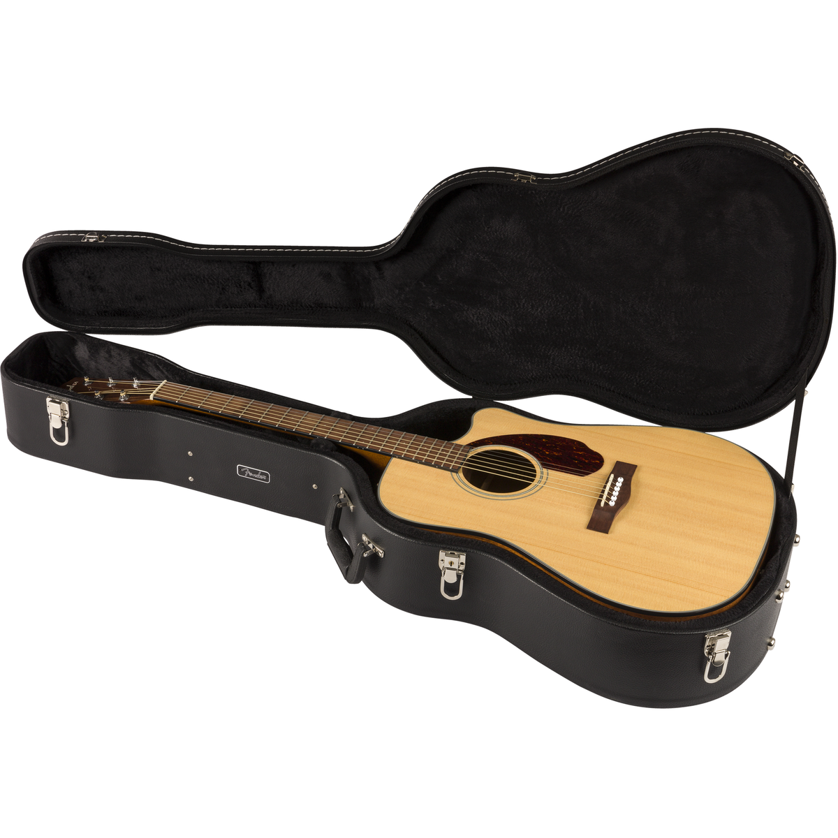 Fender CD-140SCE Acoustic-Electric Dreadnought Guitar Natural w/case