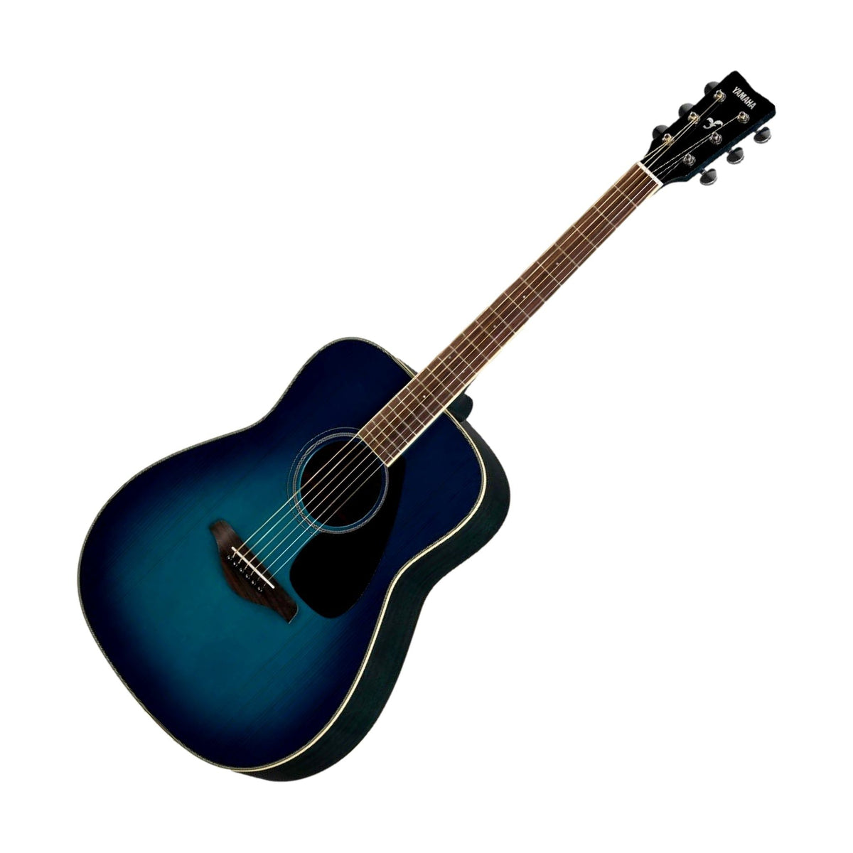 Yamaha FS820 Acoustic Guitar Small Body Turquoise