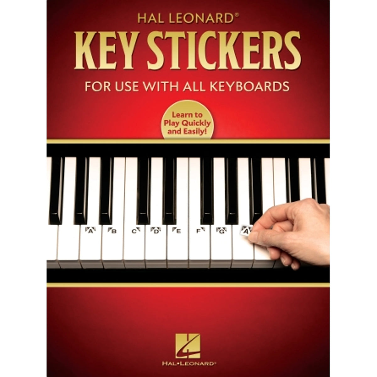 Hal Leonard Keyboard Stickers