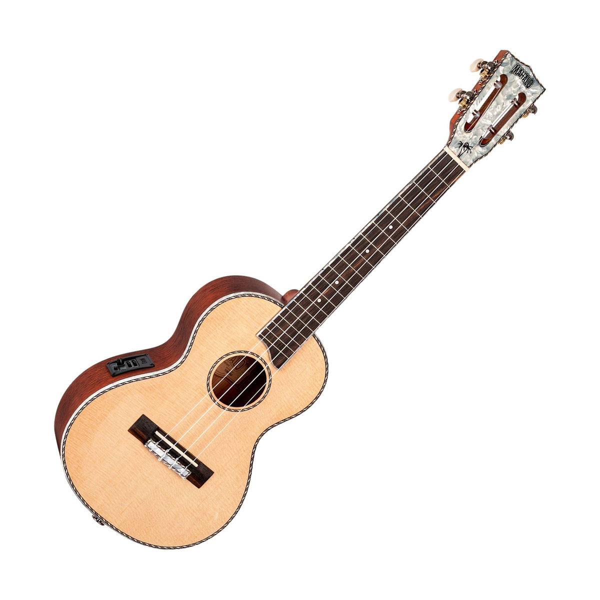 Mahalo Pearl Series Tenor Ukulele Acoustic-Electric Natural