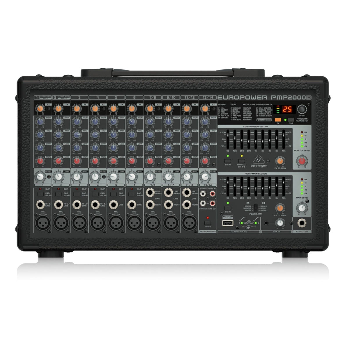 Behringer PMP2000D 14 channel Powered Mixer