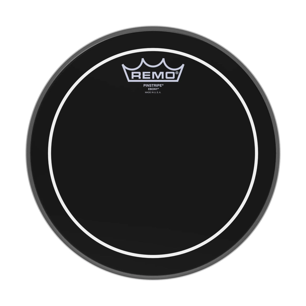 Remo 10 Inch Pinstripe Ebony Drum Head