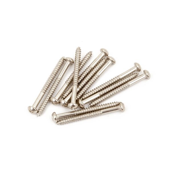Pure Vintage Bass Pickup Mounting Screws 4 x 1/4 Inch Pack of 12