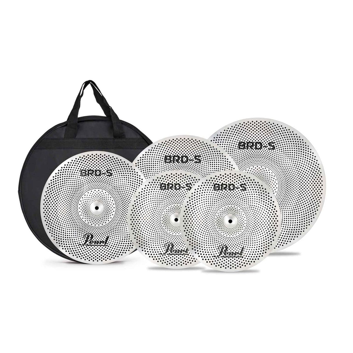 Pearl PCBRD-S Low Volume Practice Cymbal Pack 14/16/18/20 Inch