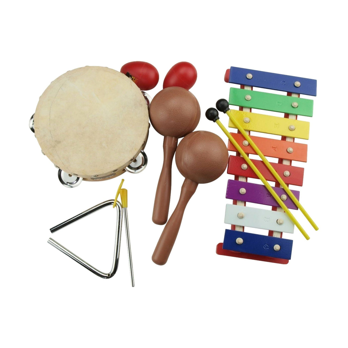 Drumfire Hand Percussion Set with Carry Bag 5 Piece