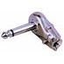 AMS Nickel Plated Jack Plug 6.3mm Right Angle 3758