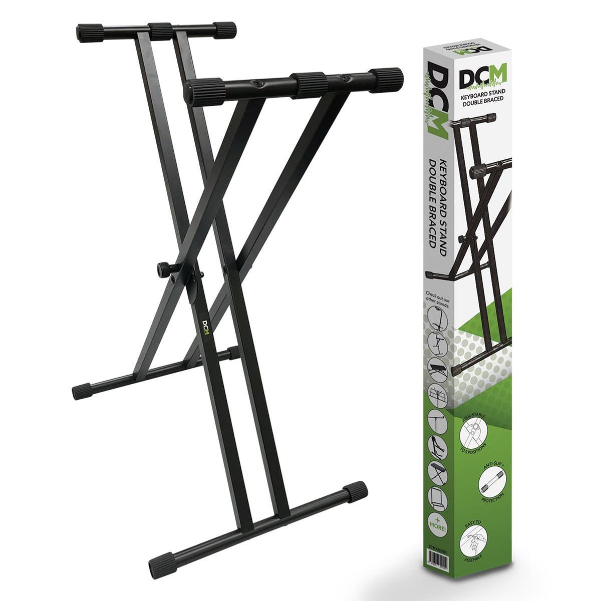 DCM Keyboard Stand Double Braced