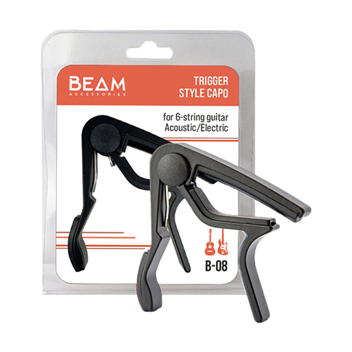 Beam Trigger Style Capo Black