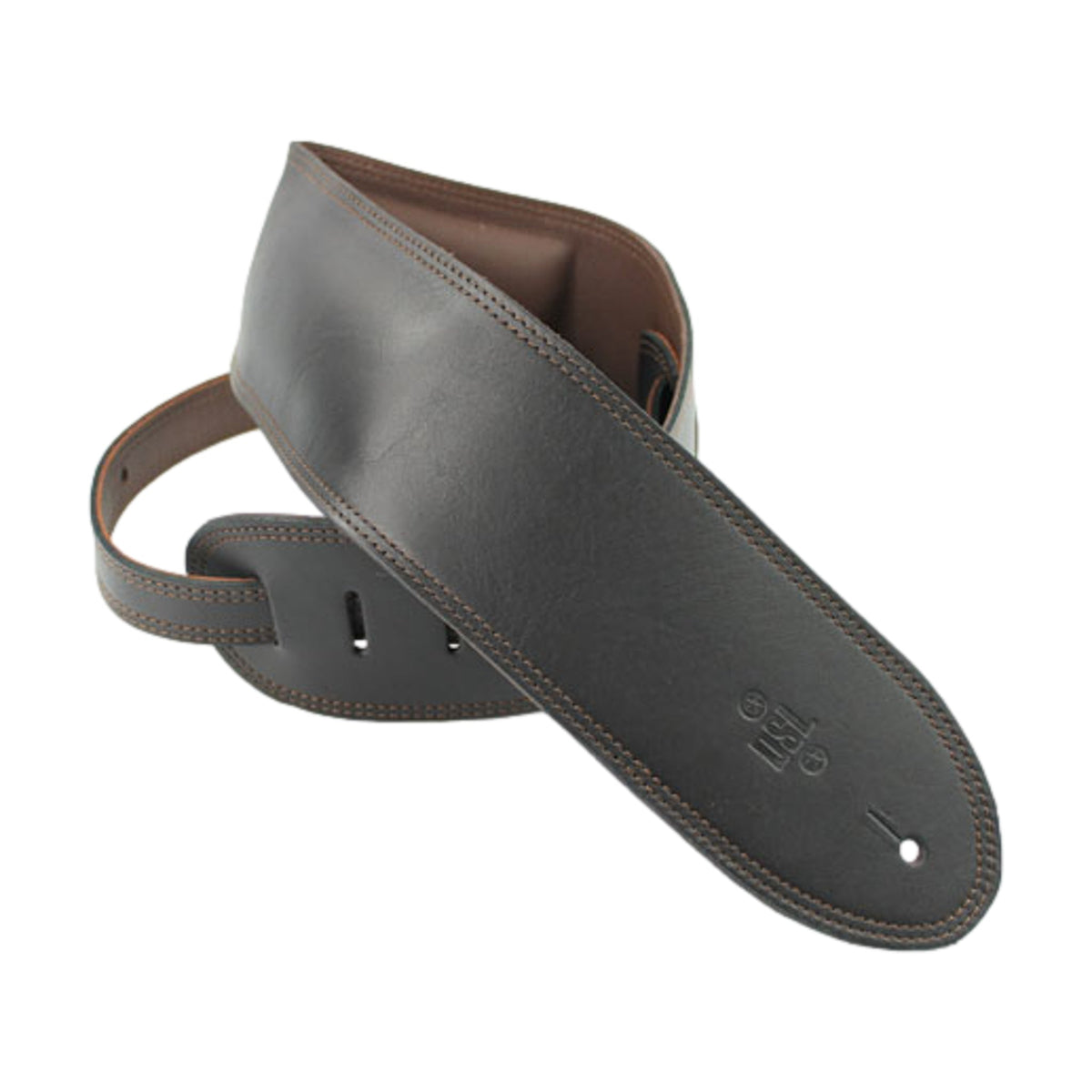 DSL 3.5 Inch Padded Garment Strap Black and Brown