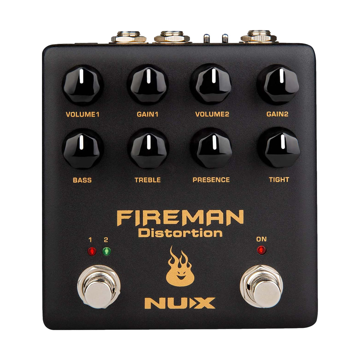 Nux Fireman Dual Channel Distortion Effect Pedal