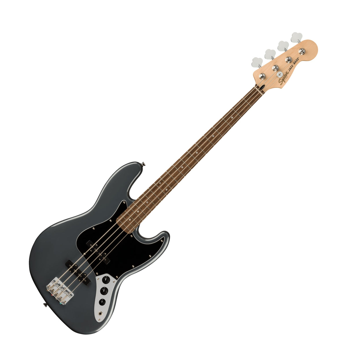 Squier Affinity Series Jazz Bass Charcoal Frost Metallic