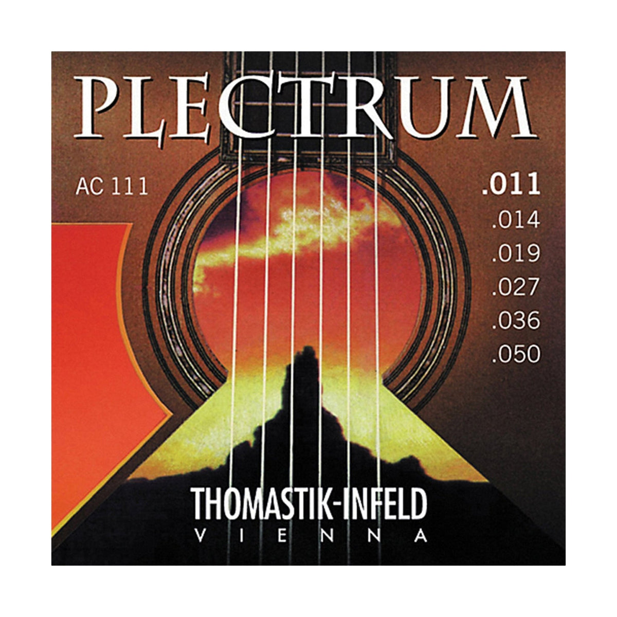 Thomastik AC111 Plectrum Bronze Acoustic Guitar Strings 11-50