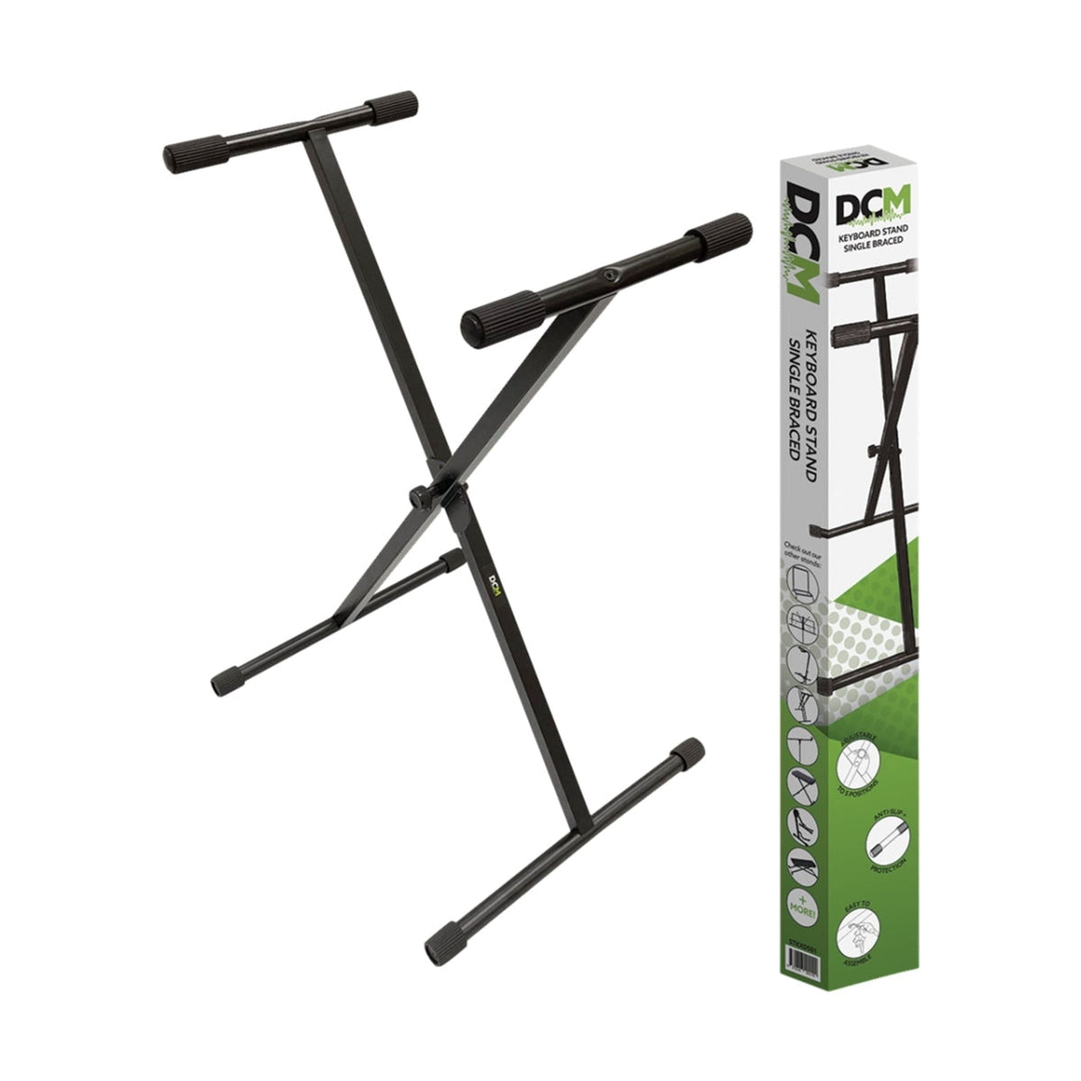 DCM Keyboard Stand Single Braced