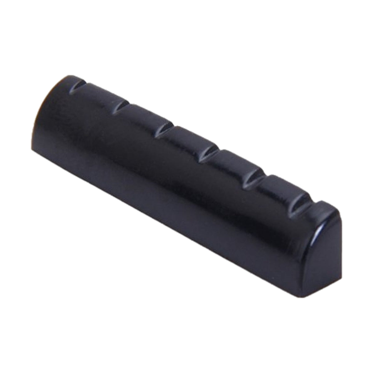 Black Plastic Acoustic Guitar Nut