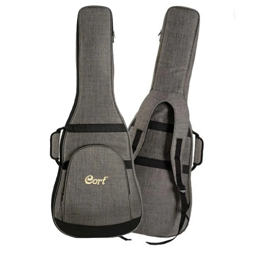 Cort L500E BW OP OM Cutaway Acoustic Guitar with Deluxe Gig Bag