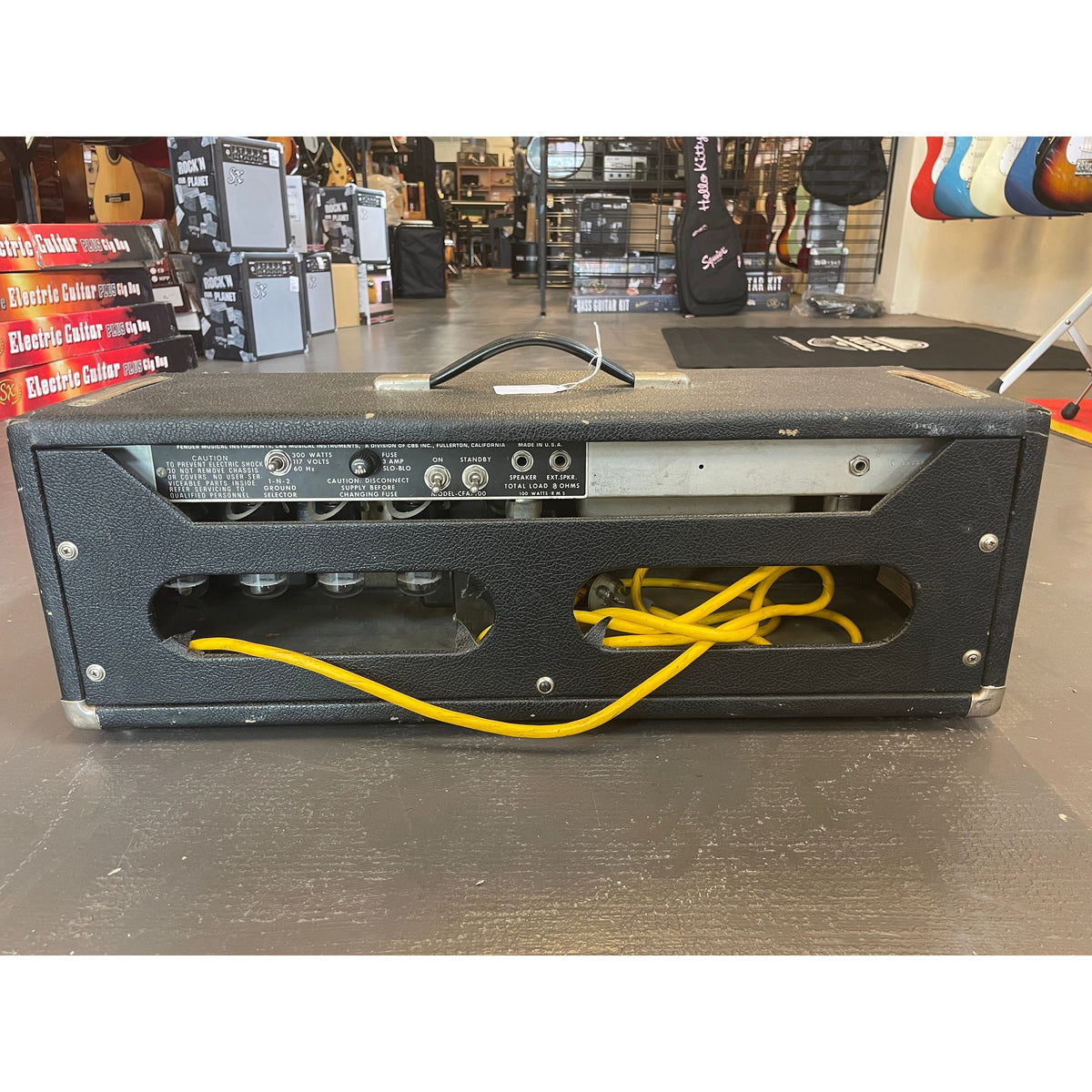 Used Fender Bassman 100 Head Guitar Amp Circa 1975-&#39;76