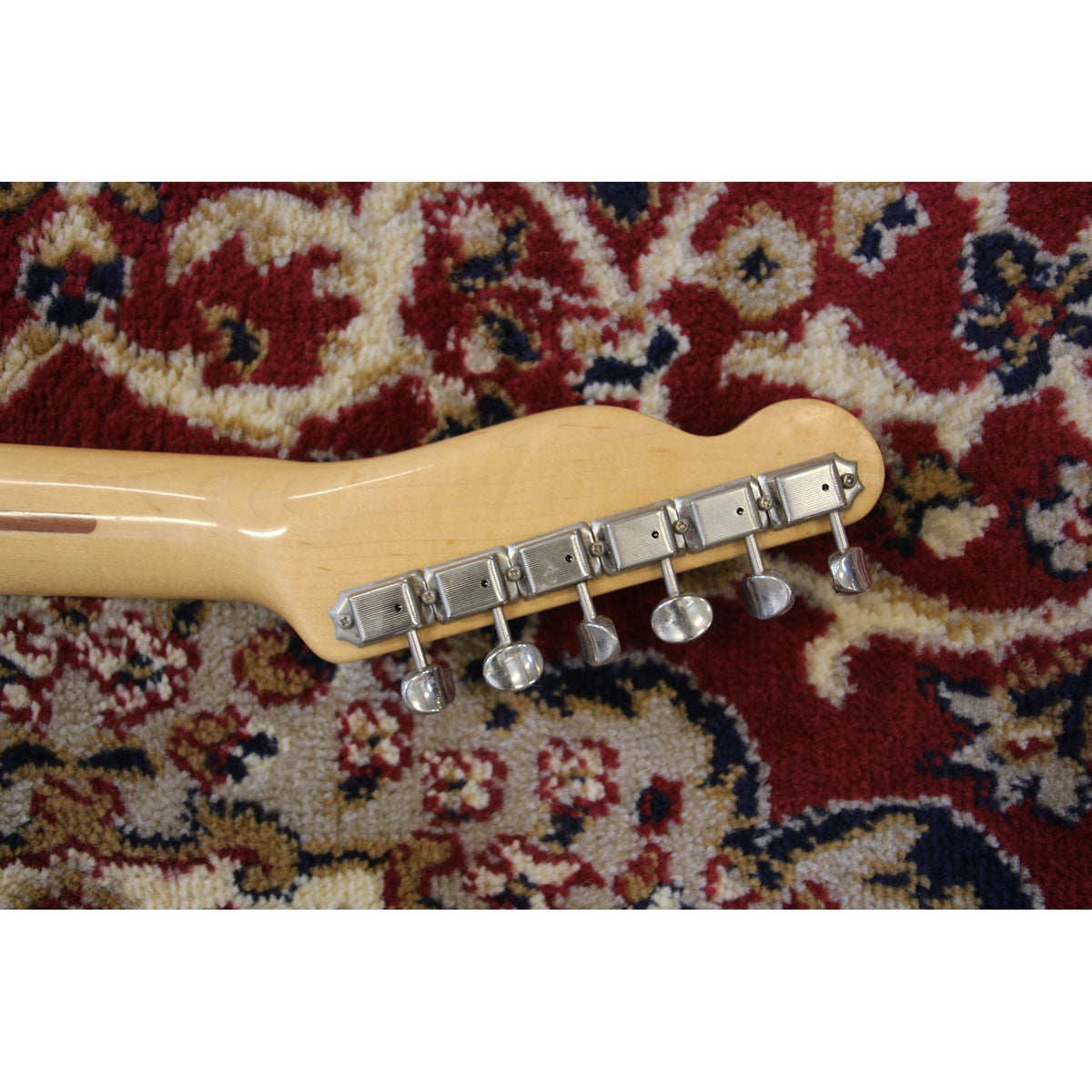 Scintilla Used Scintilla Green Dolphin Thinline Tele with Hard Case